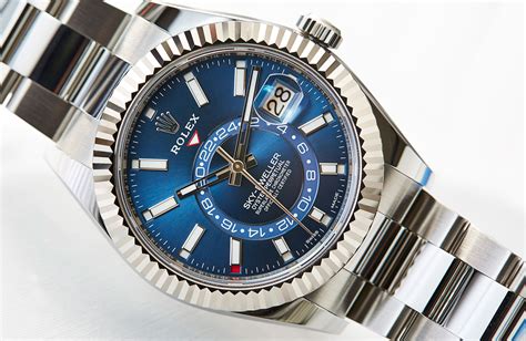 rolex sky dweller bezel function|rolex sky dweller reference time.